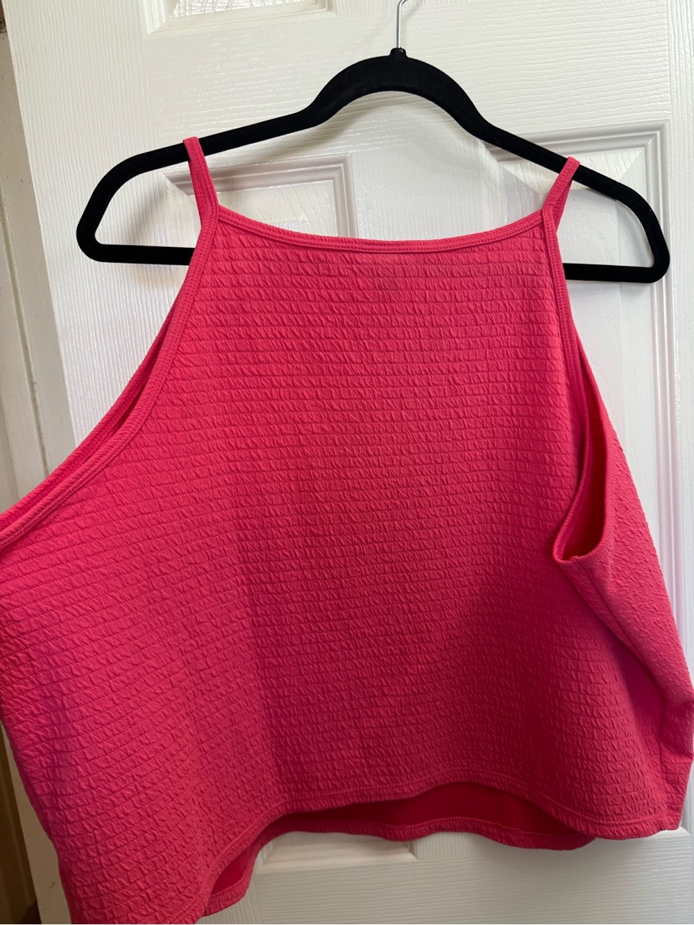 torrid Hot Pink Textured Cami Tank - Picture 3 of 3